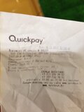 Жалоба-отзыв: Автомат быстрой оплаты quickpay - Оплата услуг.  Фото №1