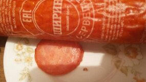 Жалоба-отзыв: ИП ЖАН Колбасы Ширин - Не качественный продукт с личинками